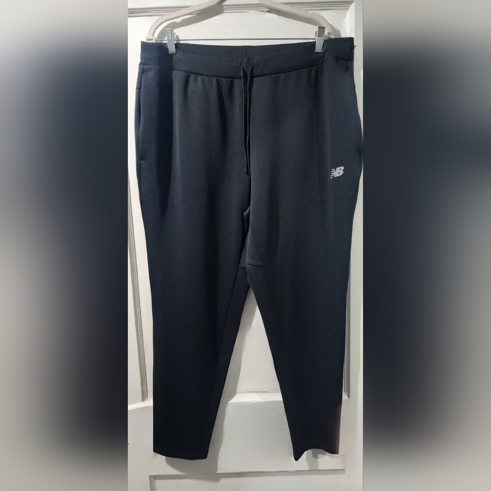 NWOT New Balance Mens Black Performance Jogger Pants size:XL